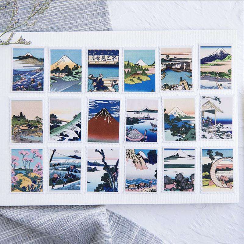 Japanese Landscapes Stickers - Image 3
