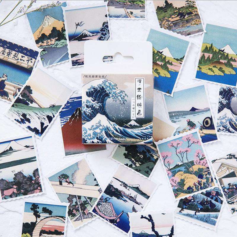 Japanese Landscapes Stickers - Image 4