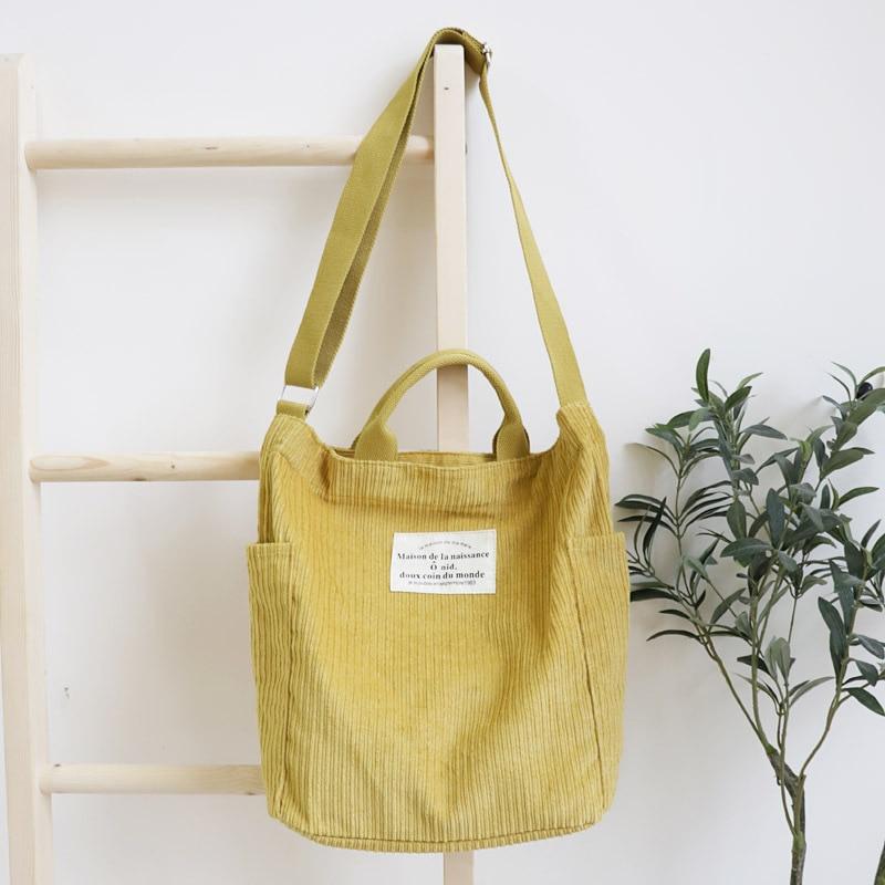 Life + Travel Cord Tote Bag - Image 5