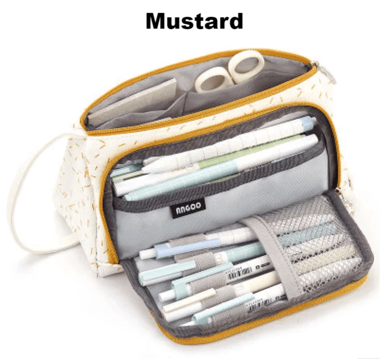 Pouched Stationery Organiser Pencil Case - Image 16