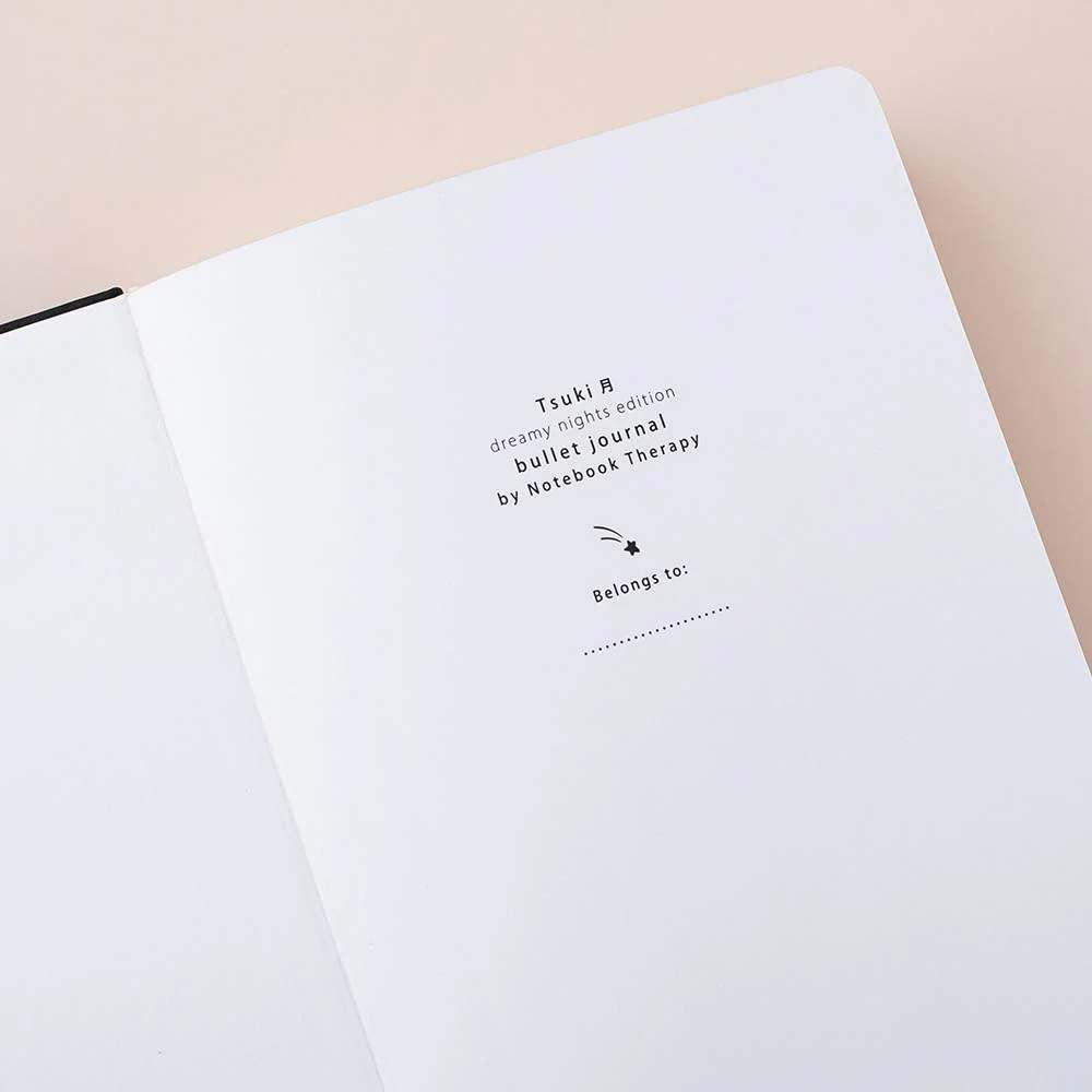 Tsuki 'Dreamy Nights' Limited Edition Bullet Journal ☾ - Image 4