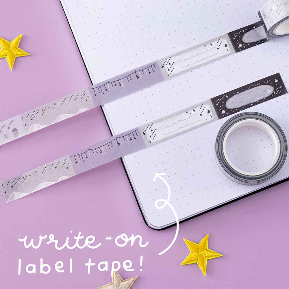 Tsuki ‘Falling Stars’ Washi Tape Set ☾ - Image 8
