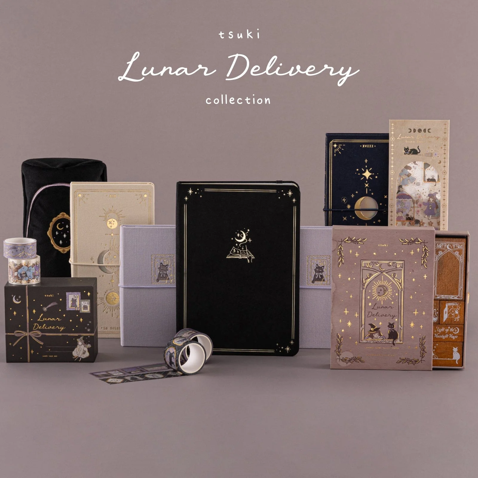 Tsuki ‘Lunar Delivery’ 3D Holographic Foil Luxury Sticker Set ☾ - Image 10