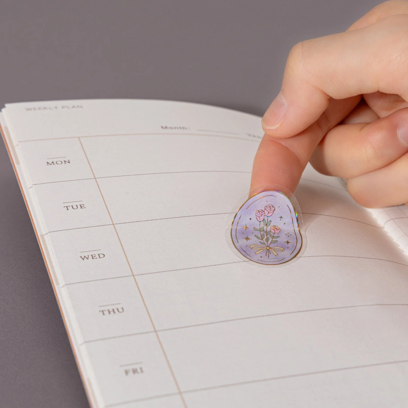 Tsuki ‘Lunar Delivery’ 3D Holographic Foil Luxury Sticker Set ☾ - Image 5