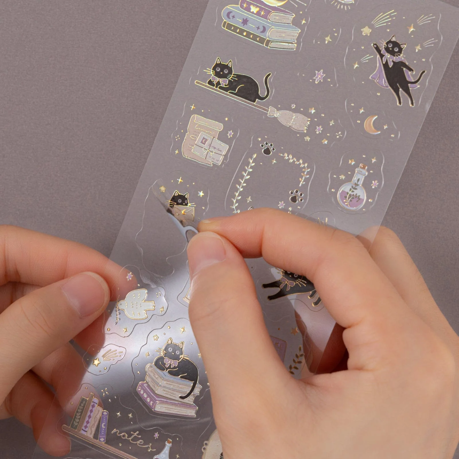 Tsuki ‘Lunar Delivery’ 3D Holographic Foil Luxury Sticker Set ☾ - Image 6