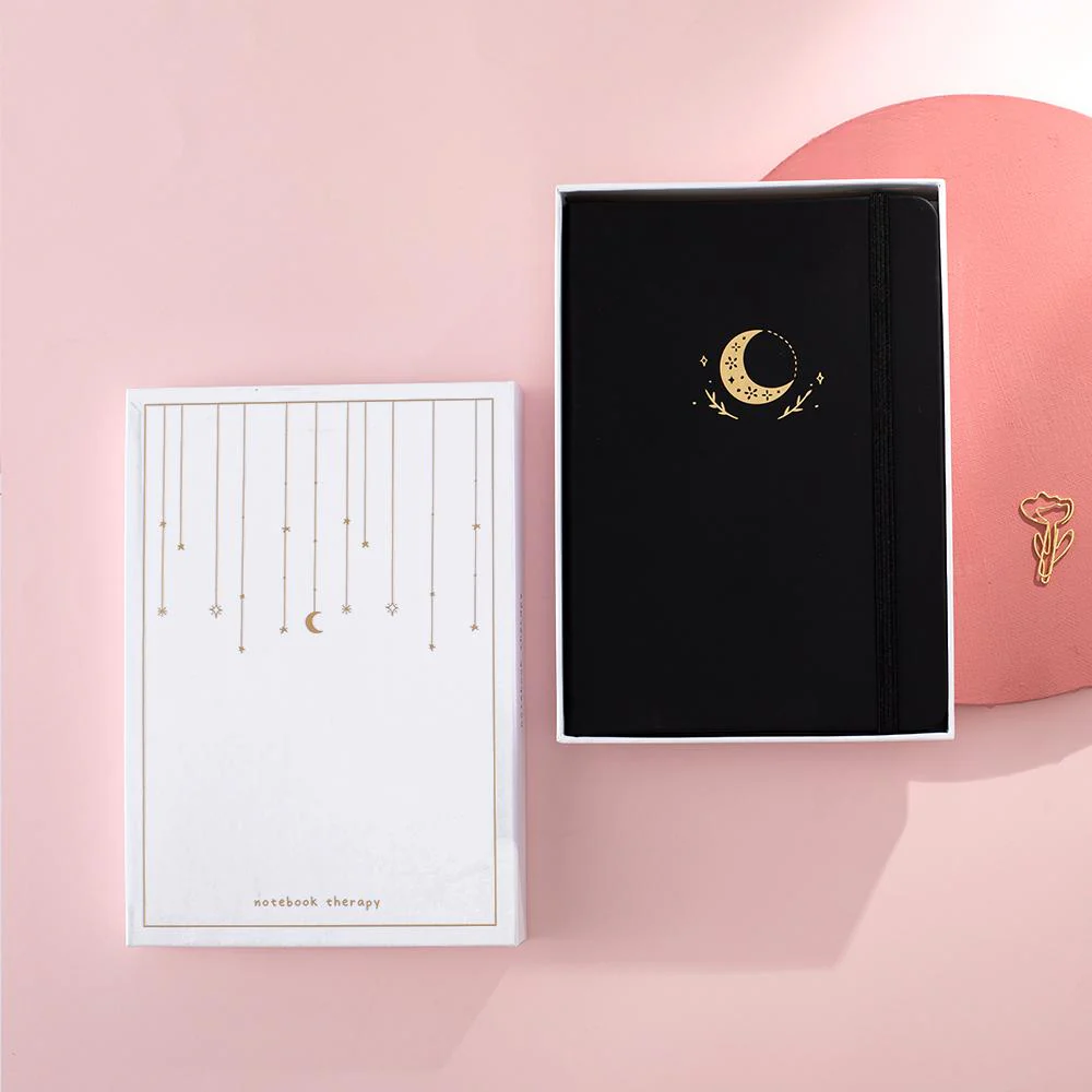 Tsuki 'Moonflower' Limited Edition Luxury Bullet Journal ☾ - Image 4