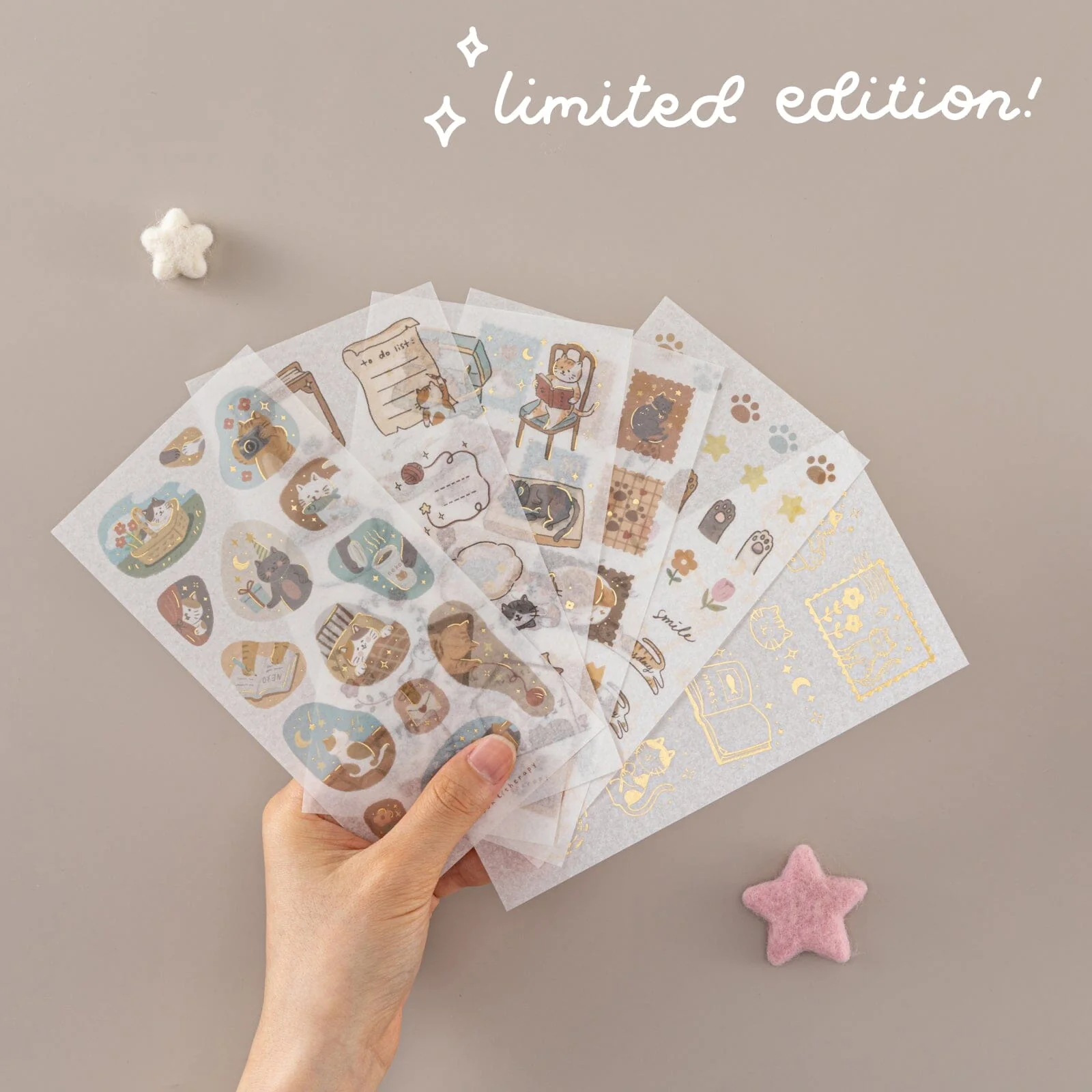 Tsuki ‘Neko Days’ Sticker Set ☾ - Image 6