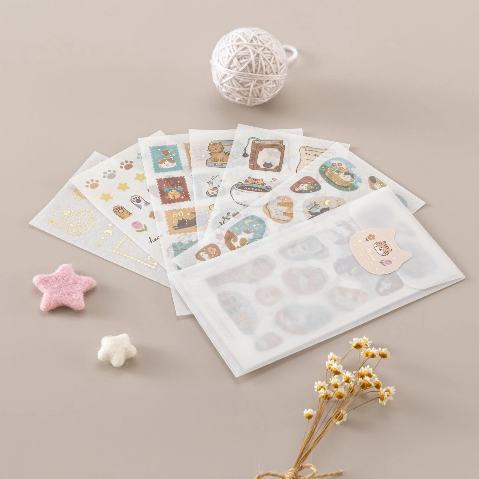 Tsuki ‘Neko Days’ Sticker Set ☾ - Image 8