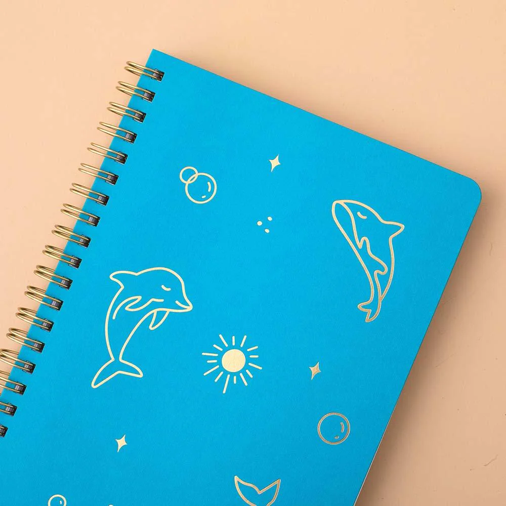 Tsuki 'Ocean' Limited Edition Ring Bound Bullet Journal ☾ - Image 15