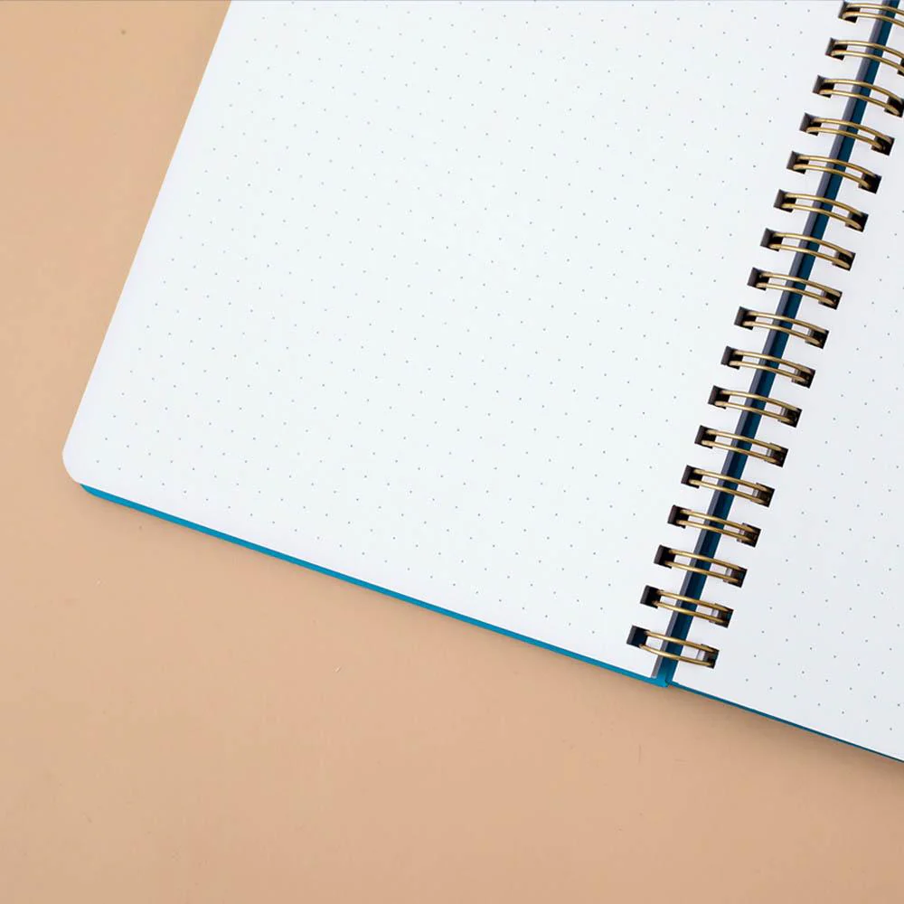 Tsuki 'Ocean' Limited Edition Ring Bound Bullet Journal ☾ - Image 5