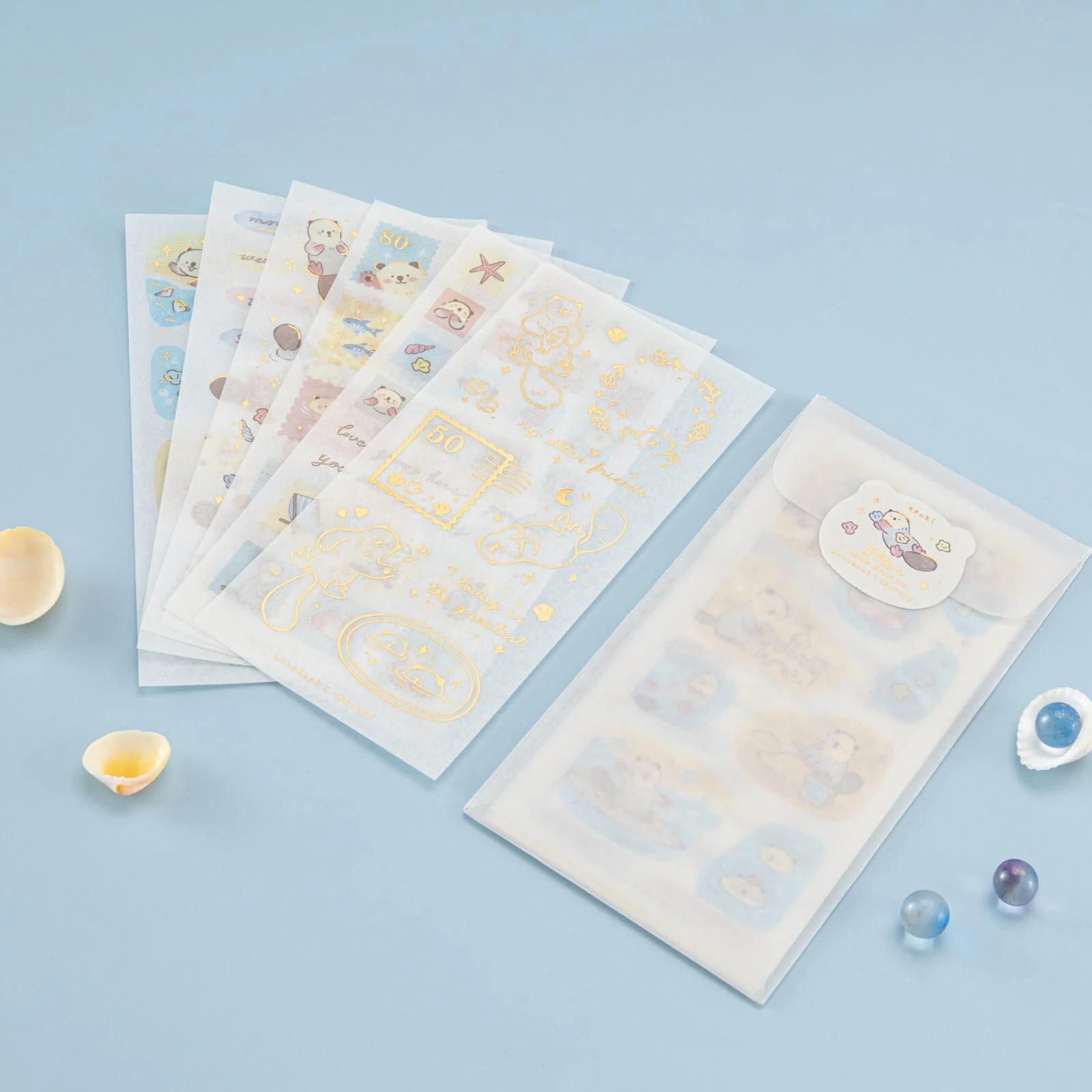 Tsuki ‘Otter Friends’ Sticker Set ☾ - Image 8