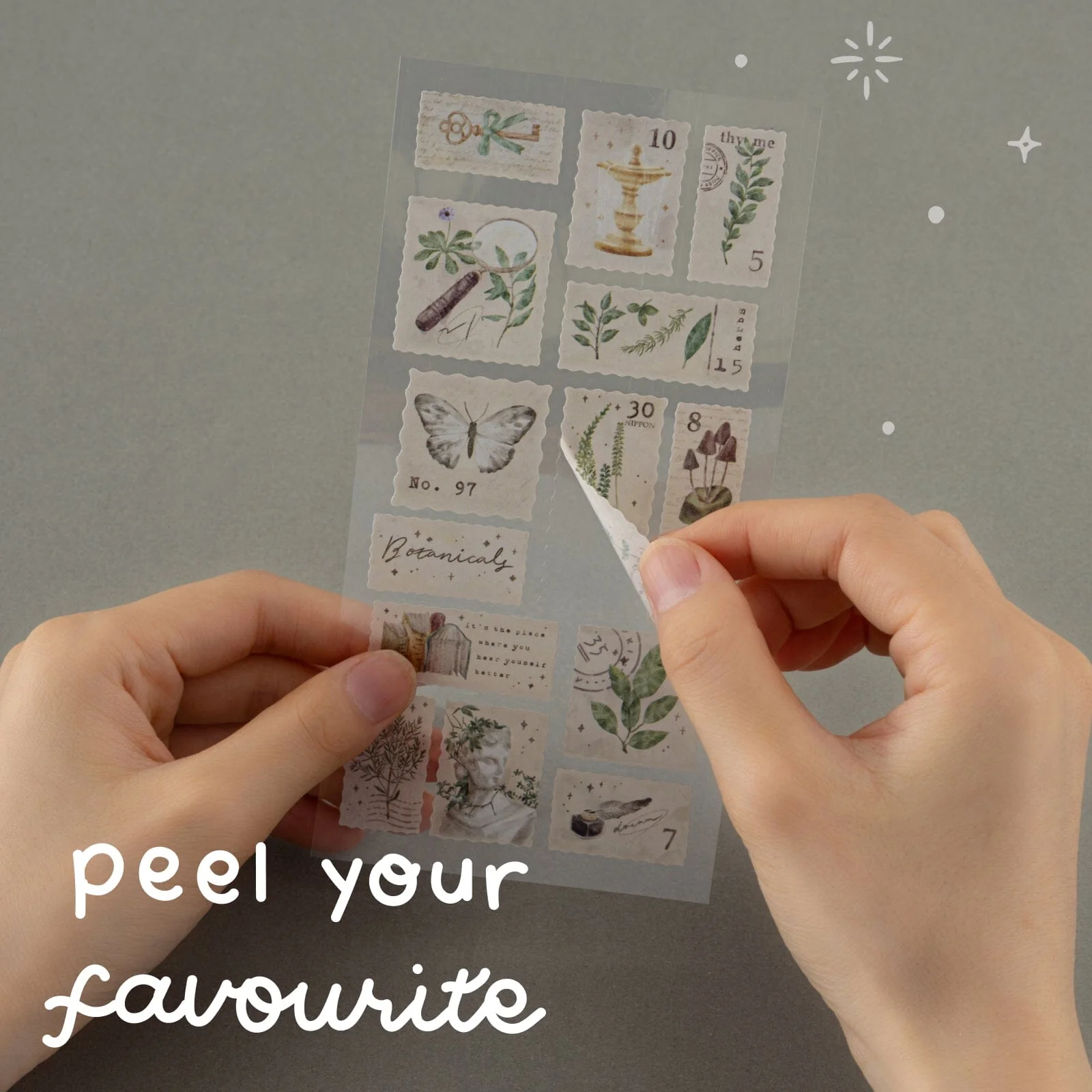 Tsuki ‘Whimsical Botanics’ Sticker Set ☾ - Image 4