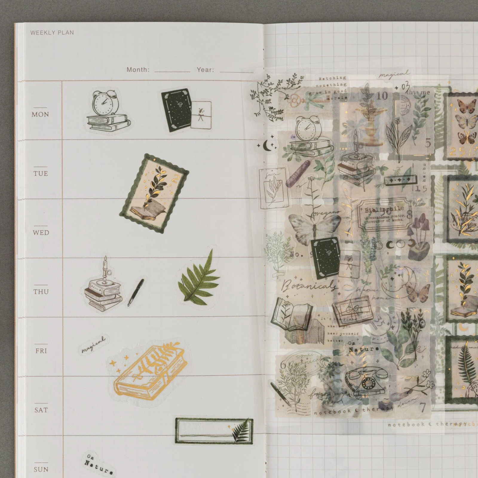 Tsuki ‘Whimsical Botanics’ Sticker Set ☾ - Image 9