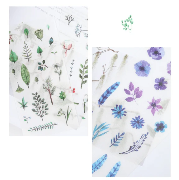 Watercolour Plants + Flowers Stickers - Set of 6! - Image 11