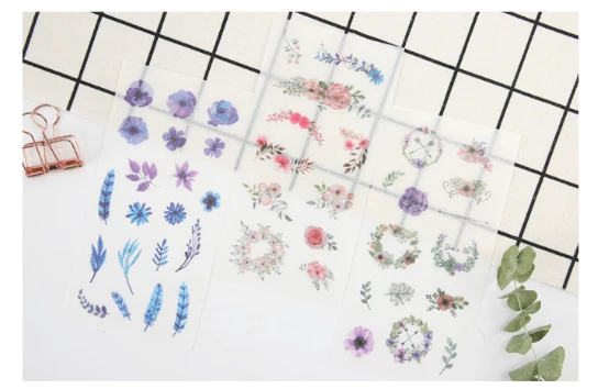 Watercolour Plants + Flowers Stickers - Set of 6! - Image 13