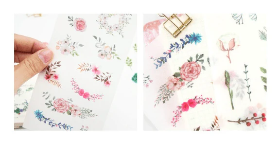 Watercolour Plants + Flowers Stickers - Set of 6! - Image 8